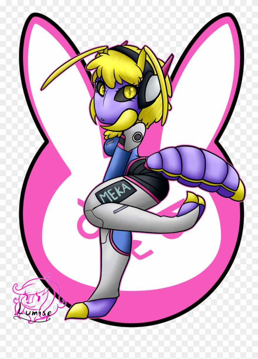 Diva Overwatch Png - Cartoon Clipart