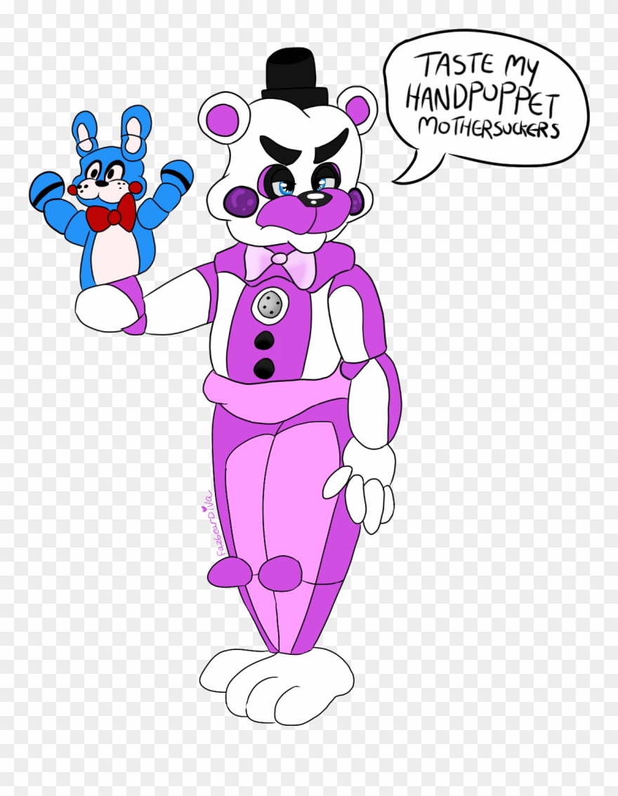 Funtime Freddy Wallpaper - Freddy Fazbear Fnaf Sister Location Clipart