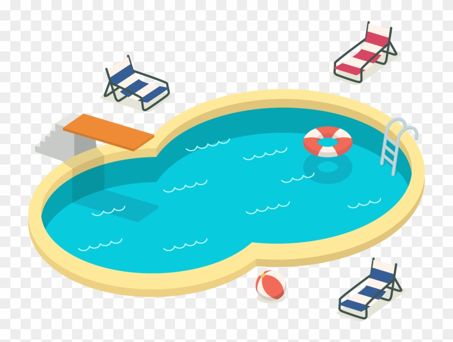 Perth Fence - Clipart Swimming Pool Png Transparent Png