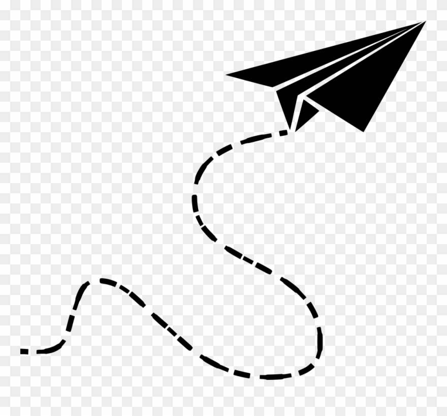 Download Png - Avion De Papel Icono Png Clipart
