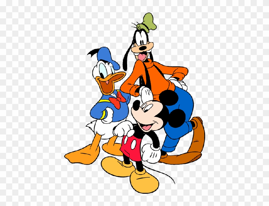 Disney Timeline- - Mickey Mouse Goofy Donald Clipart