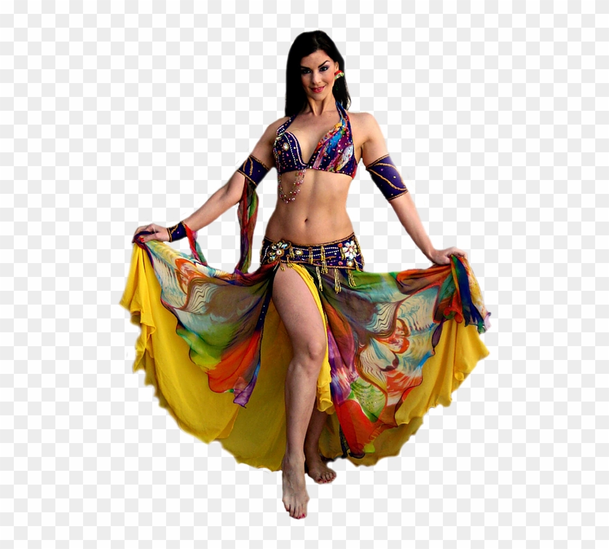 Dance Learn In - Belly Dancer Png Clipart