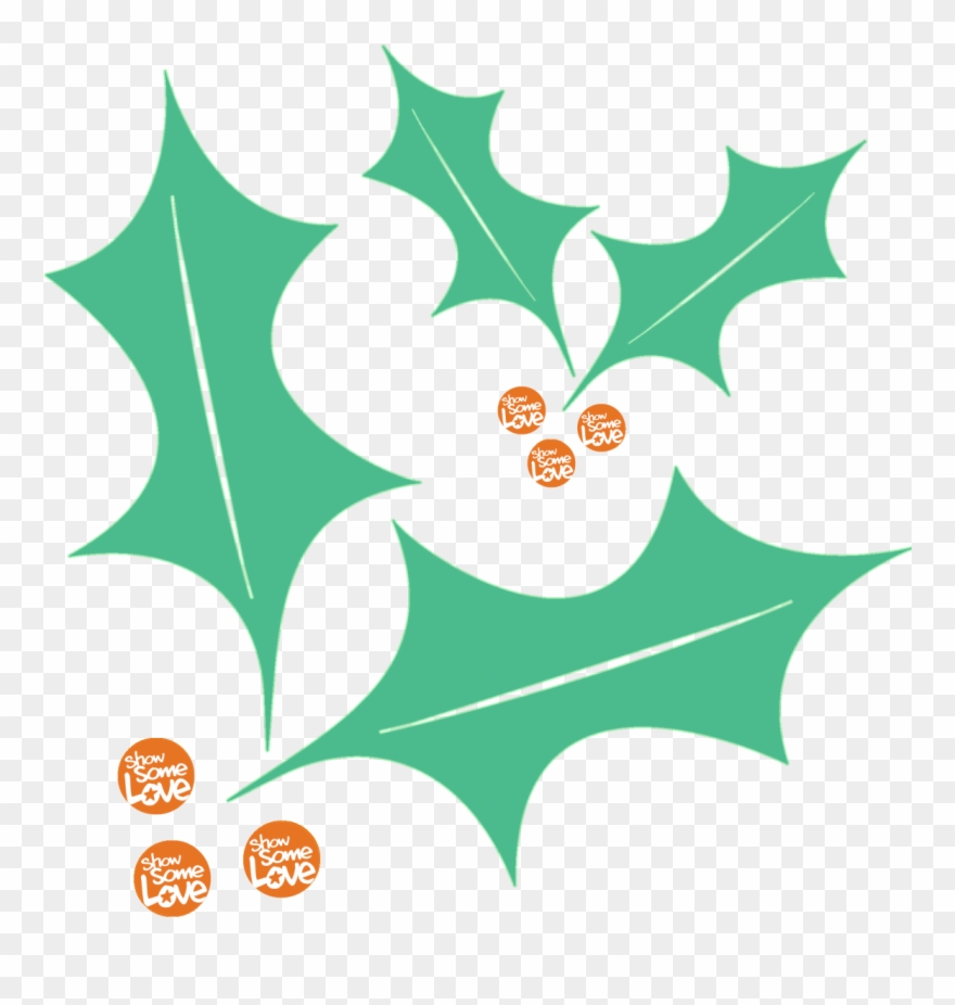 Tree Ssl Gingerbread Happy Holidays Ssl Holly - Christmas Holly Background Clipart