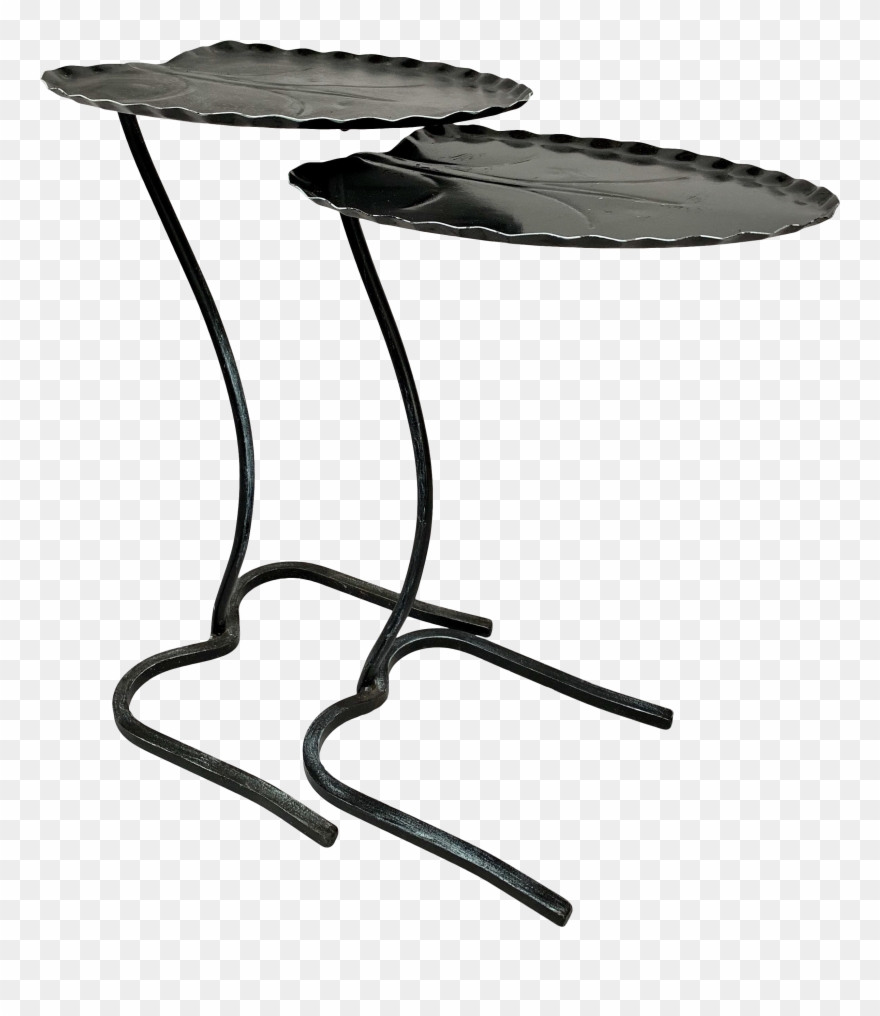 Lily Pad Clipart Heart Shaped - Table - Png Download