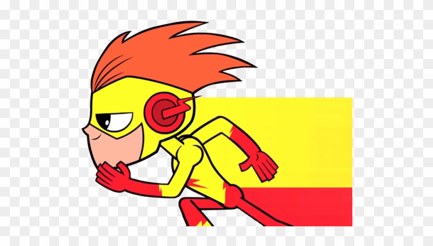 Clipart Wallpaper Blink - Kid Flash Teen Titans Go - Png Download