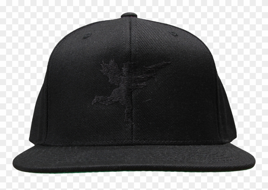 Cupid On Black Snapback - Baseball Cap Clipart