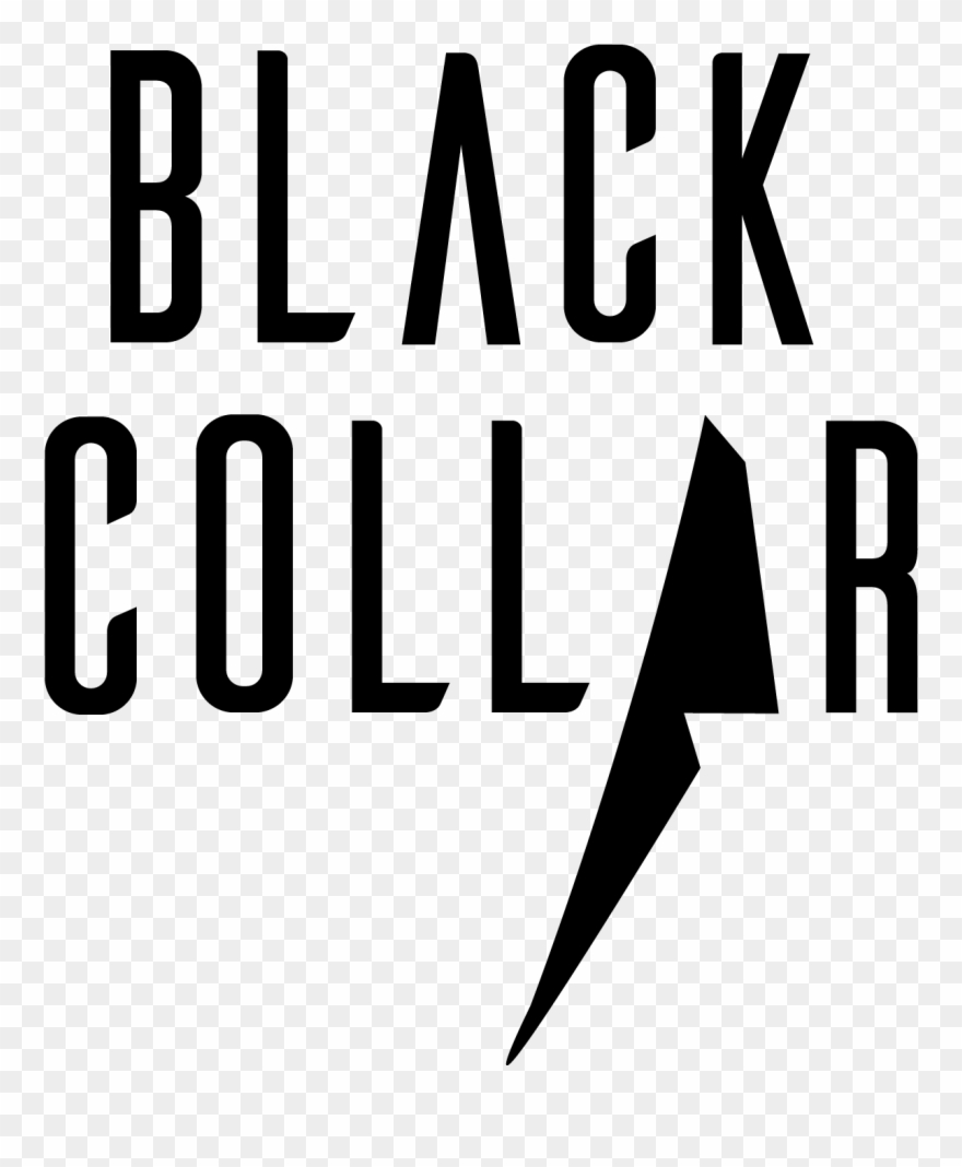 Black Collar Arms - Human Action Clipart