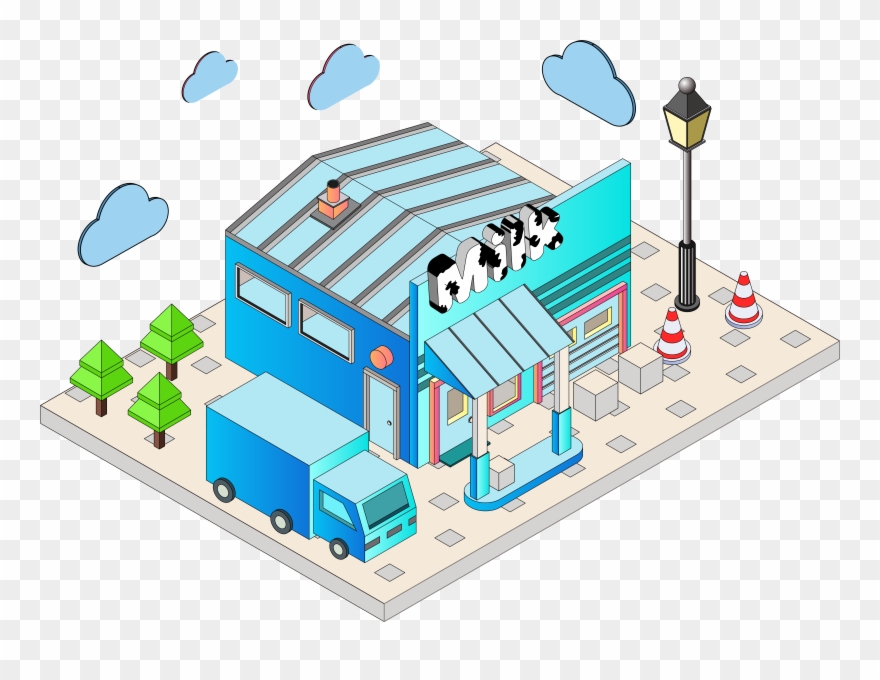 Commercial Vector 2 5d Style Png And Image Clipart