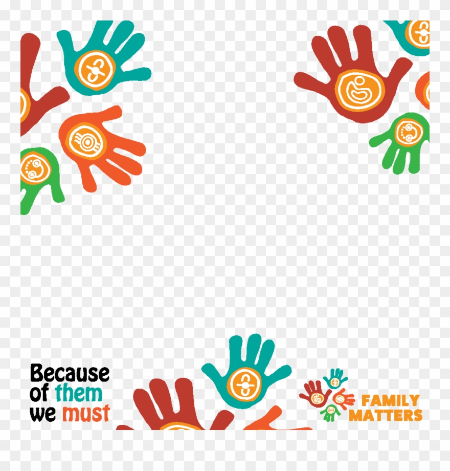 #becauseofthemwemust Go To Our Family Matters Facebook - We Believe In Family Clipart