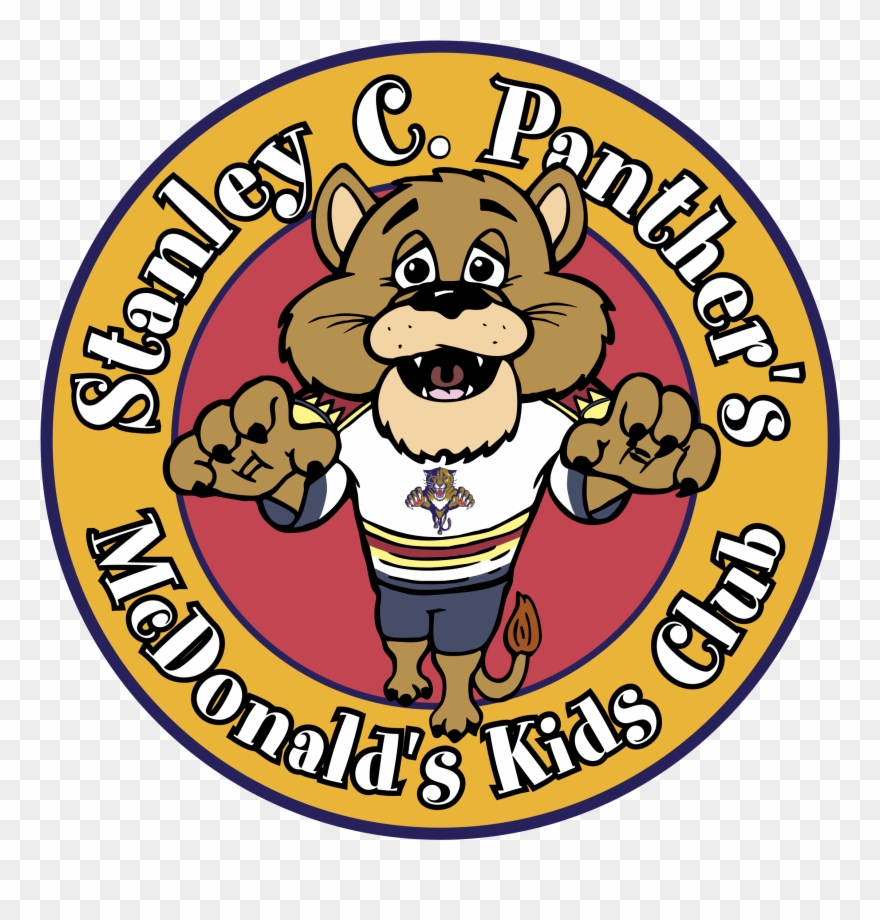 Mcdonald's & Florida Panthers Kids Club Logo Png Transparent - Florida Panthers Clipart