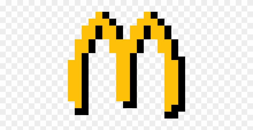 Mcdonalds - Pixel Art Mc Clipart