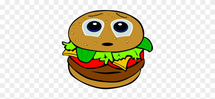 There Was A Lonely Cheeseburger Named Clarence - Bbq Food Clipart - Png Download