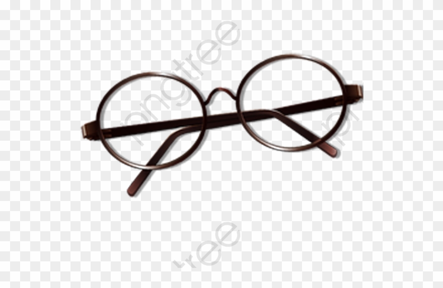 Glasses Clipart Round - صور نظارات هاري بوتر - Png Download