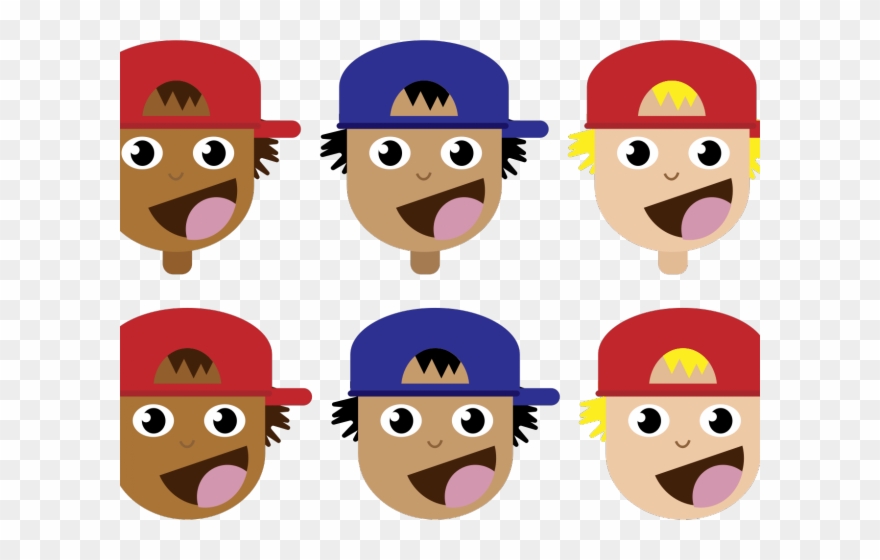 Cap Clipart Boy's - Niño Con Gorra Vector Png Transparent Png