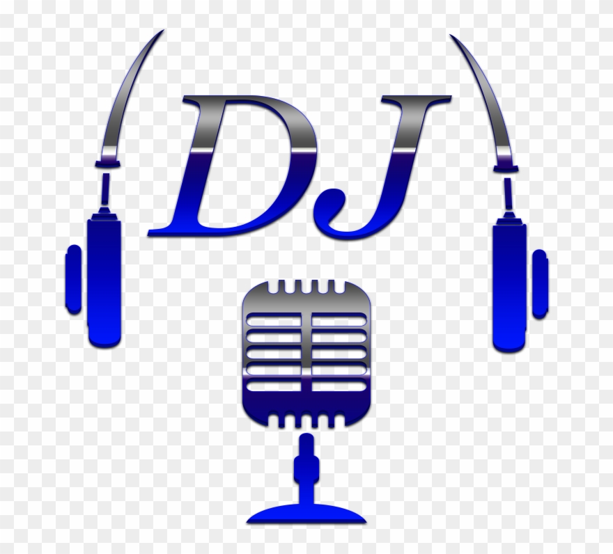 Renkli Dj Kulaklık Logoları, Png Dj Mikrofon Resimleri Clipart