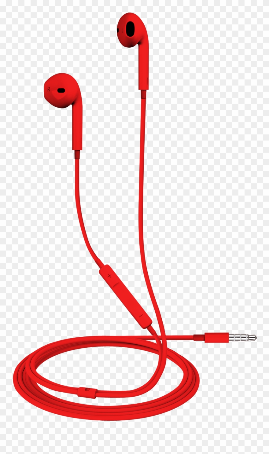 Stereo Pod Headset Für 3,5mm Klinkenbuchsen - Illustration Clipart