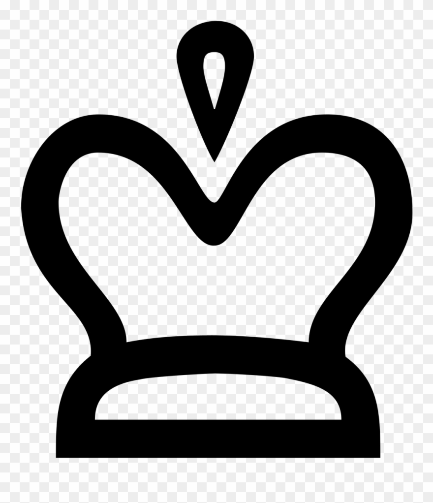 Crown Icon Noble Silhouette Png Image - King And Queen Cover Clipart