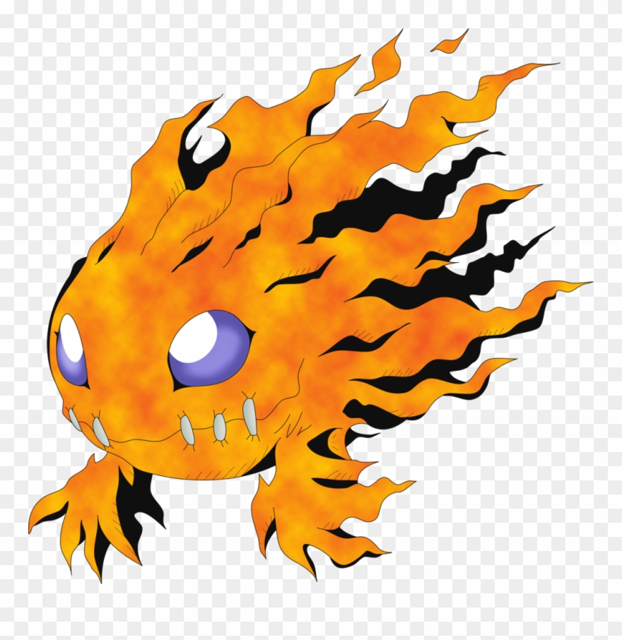 Photo Colored Demimeramon By Inukawaiilover-d8volxrr - Demimeramon Clipart