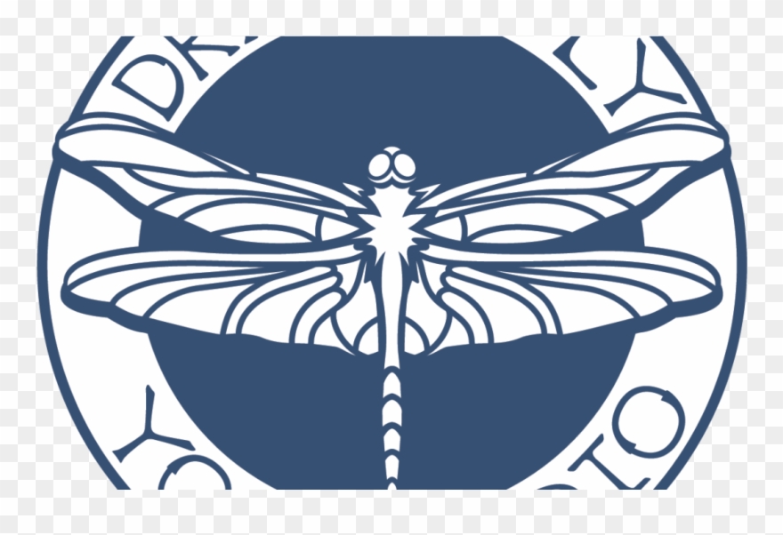 Dragonfly Yoga Studio - Illustration Clipart