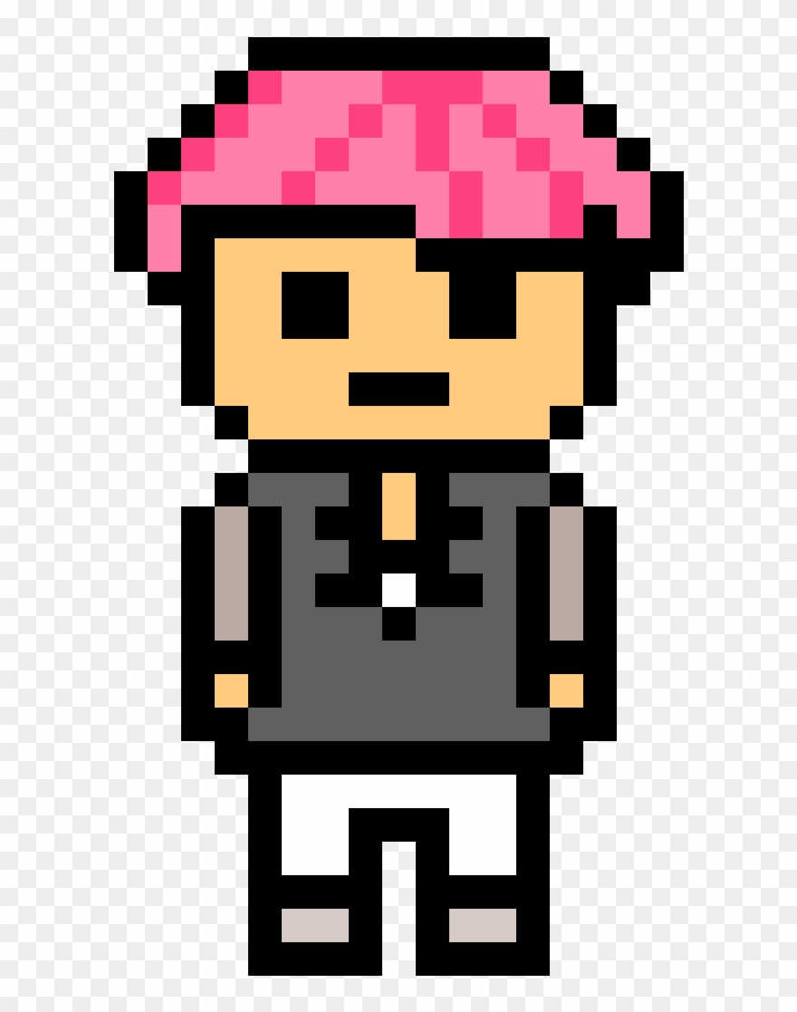 Shsl Ballet Dancer Fanganronpa Sprite - Fortnite Default Pixel Art Clipart