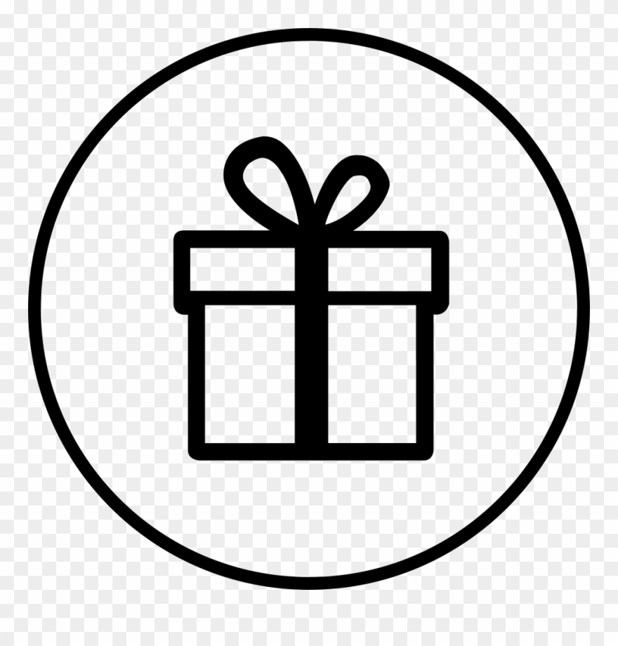 Icon Gift - Gift Icon Free Png Clipart