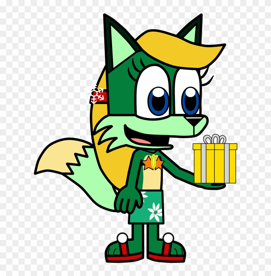 Snowflake's Birthday Gift By Makatoons Clipart