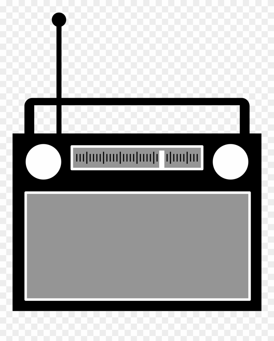 Trend Clip - Transparent Radio Clip Art - Png Download