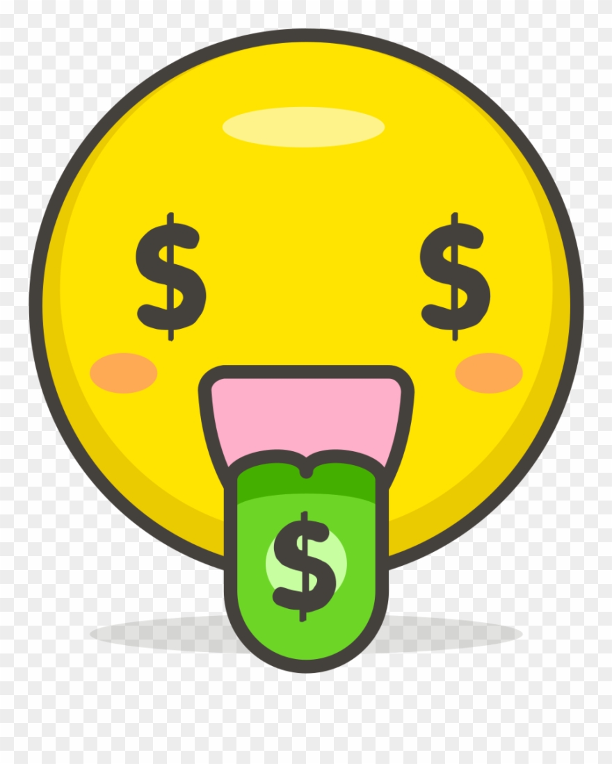 Emoji Png Money - Circle Clipart