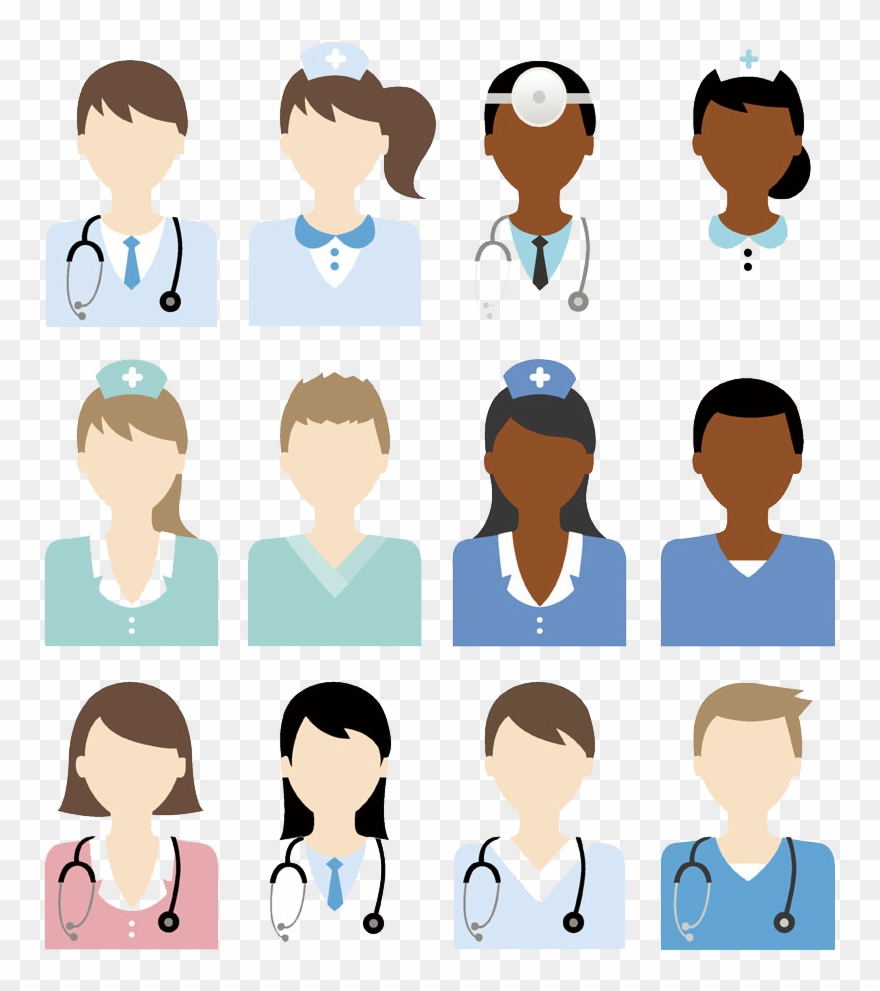 Doctor Of Nursing Practice Medicine Physician Icon - Doctor At Computer Icon Clipart