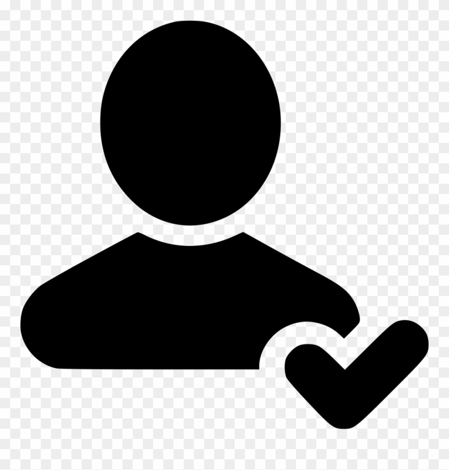 User Svg Icon Free Transparent Background - Registered User Registered Icon Clipart
