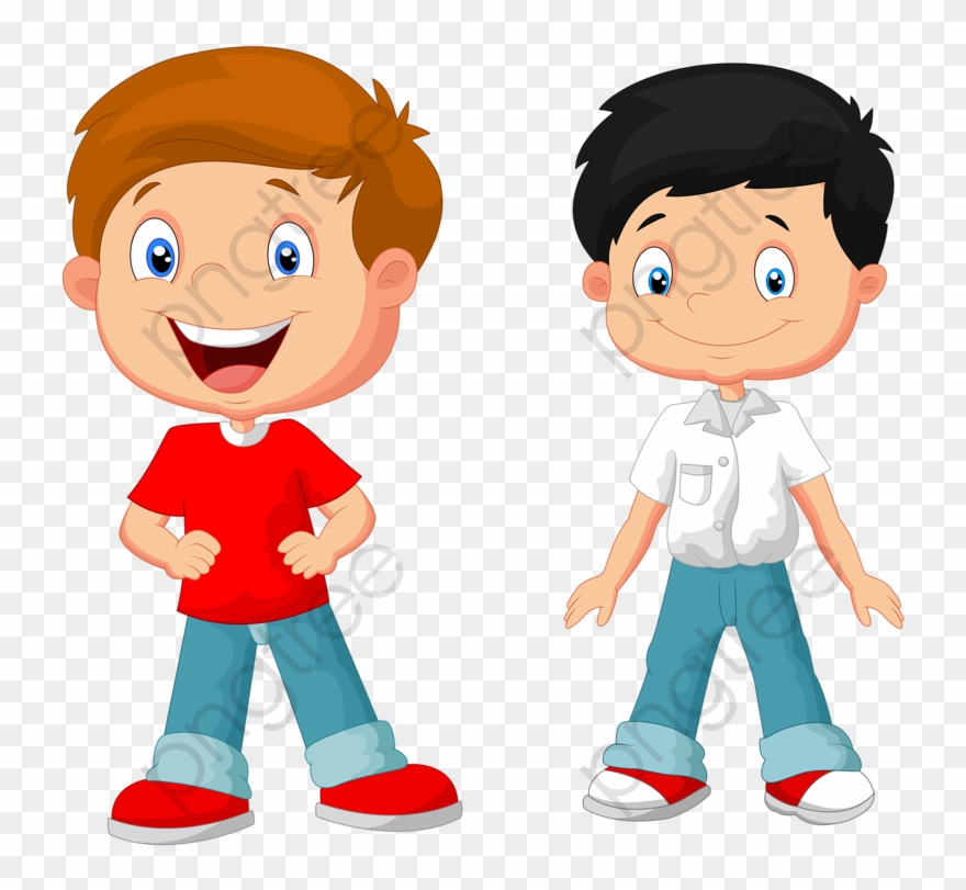 Boy Clipart Cartoon - Criança Cartoon - Png Download