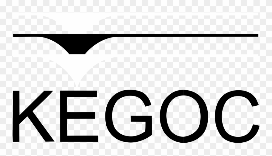 Kegoc Logo Black And White Clipart