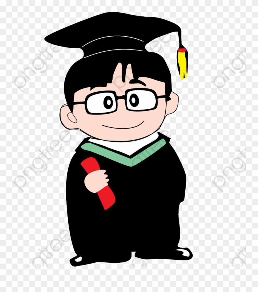 Graduation Clipart College - 博士 - Png Download