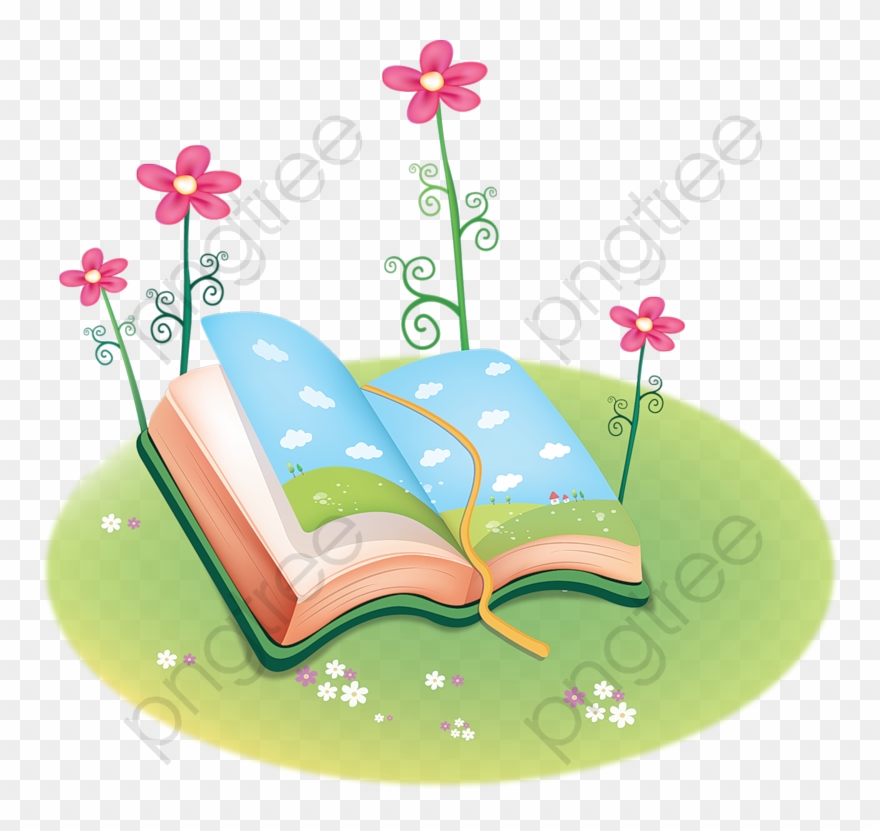 Reading Book Clipart Fairy - Детская Книга Png Transparent Png