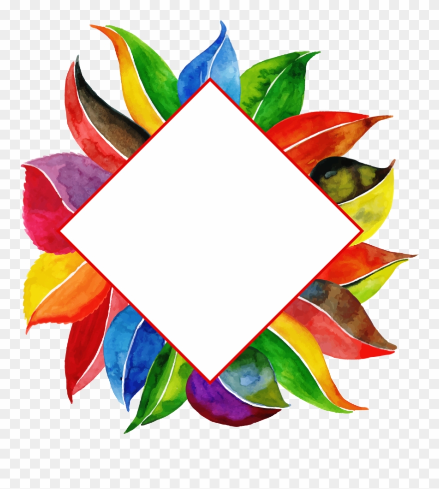 Free Png Floral Frame - Illustration Clipart