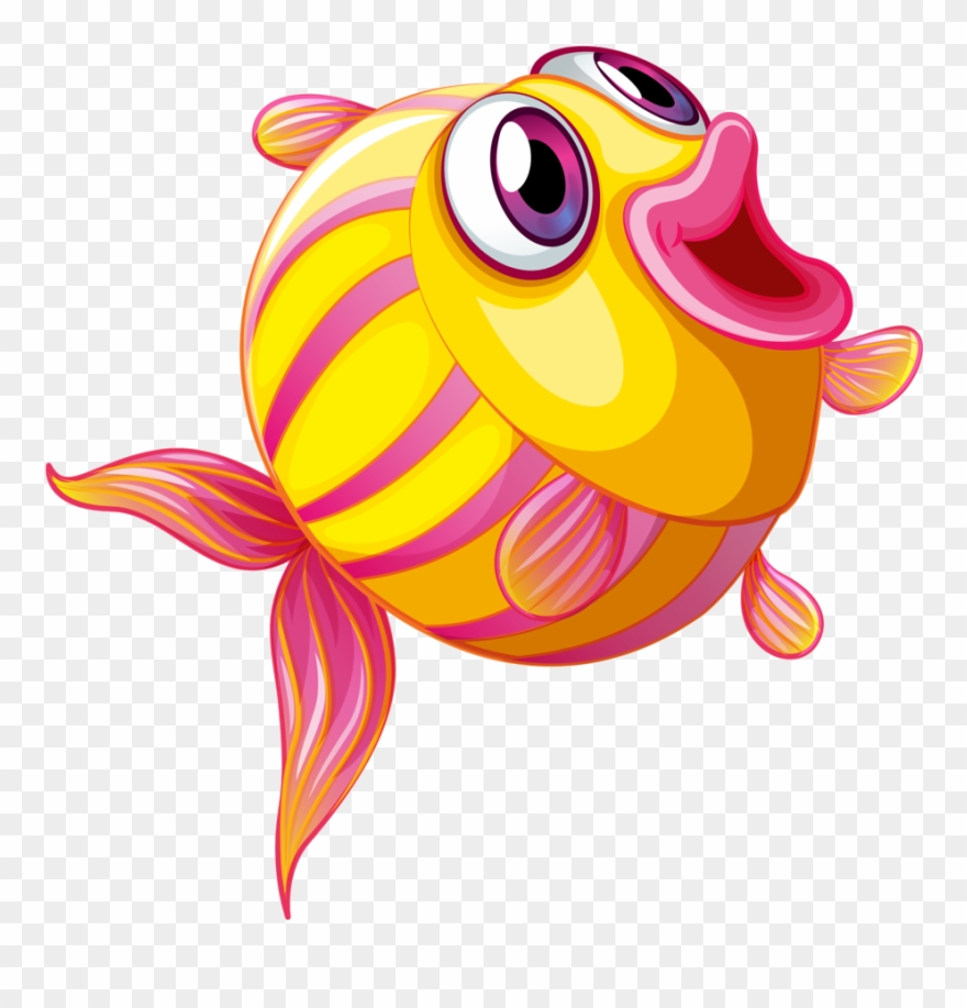 Fish Clip Art Happy Cliparts Abeoncliparts Vectors - Fish Clipart Png Transparent Png