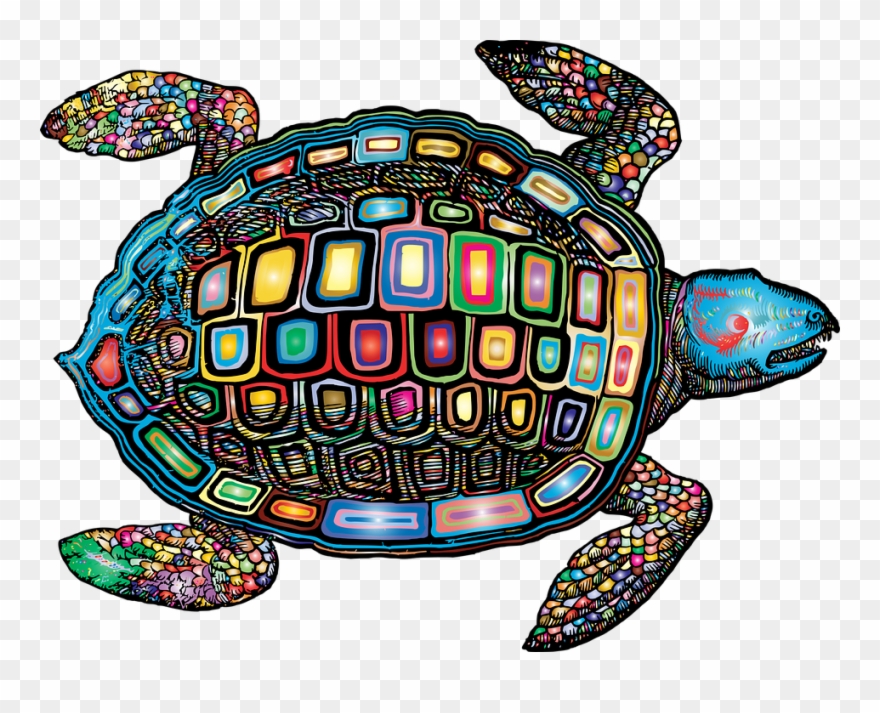 Sea Turtle Animal Vintage Line Art Turtle Marine - Sea Turtle Clipart