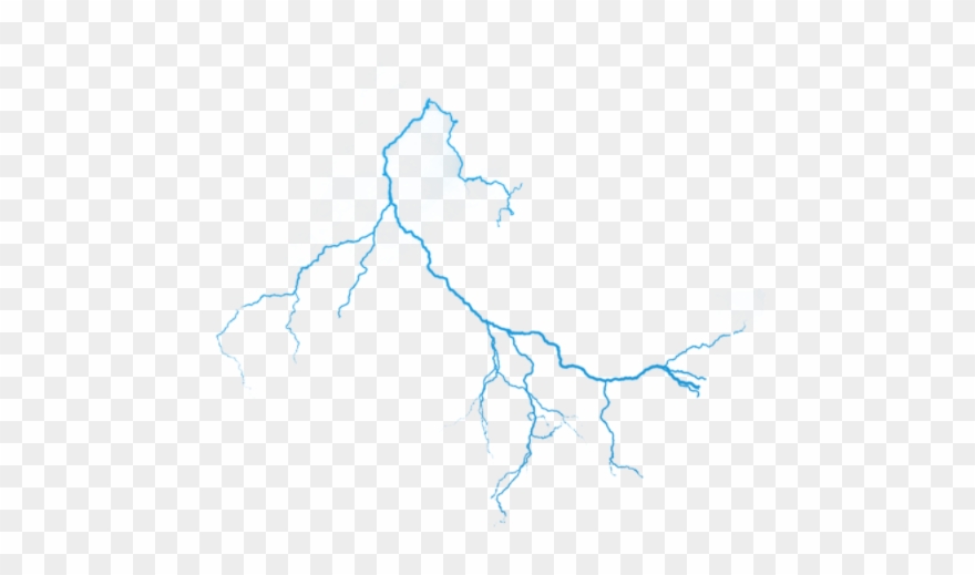 Drawing Lightning Thunder - Drawing Clipart