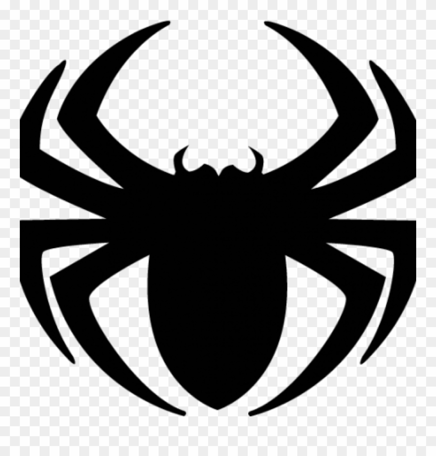 Spider Clipart Spider Clipart Three Isolated Stock - Spiderman Spider Clipart - Png Download