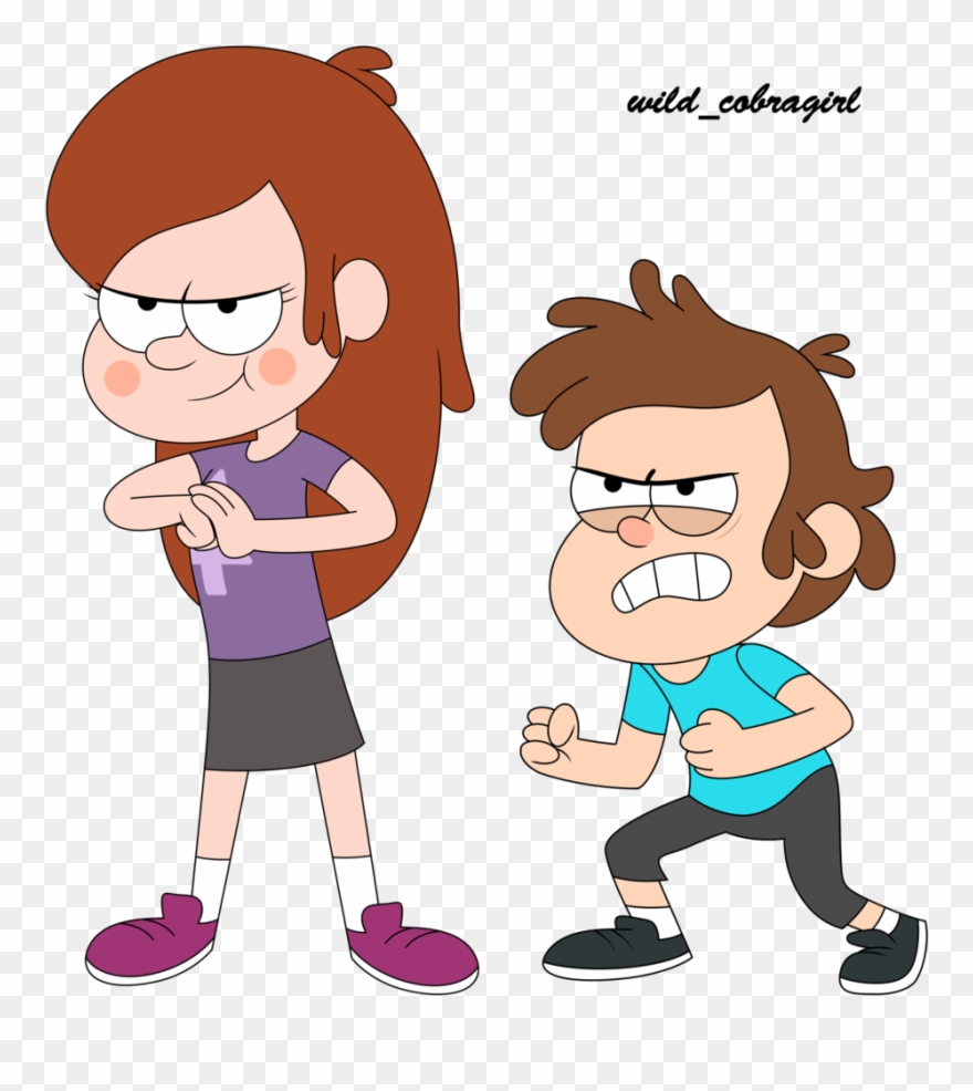 Wendip Kids By Wild-cobragirl - Wendy As A Kid From Gravity Falls Clipart