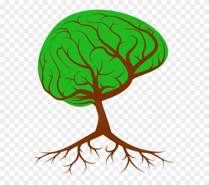 To Flourish As Humans We Need To Pursue The Right Road - Brain Tree Clipart