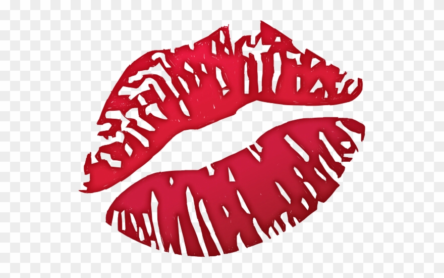 #kiss #lips #love #redlips #freetoedit - Emoji Kiss Mark Clipart