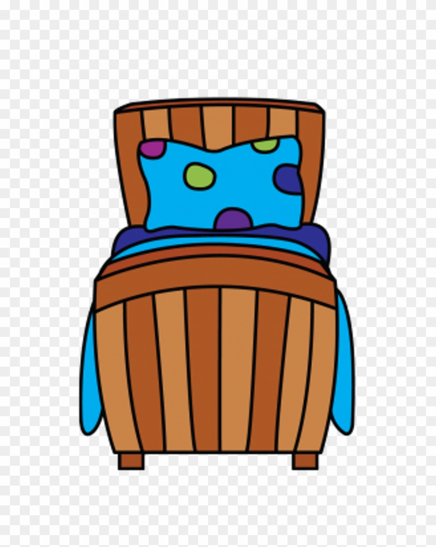 Bedroom Clipart Bedroom Drawing - Transparent Bed Png Cartoon