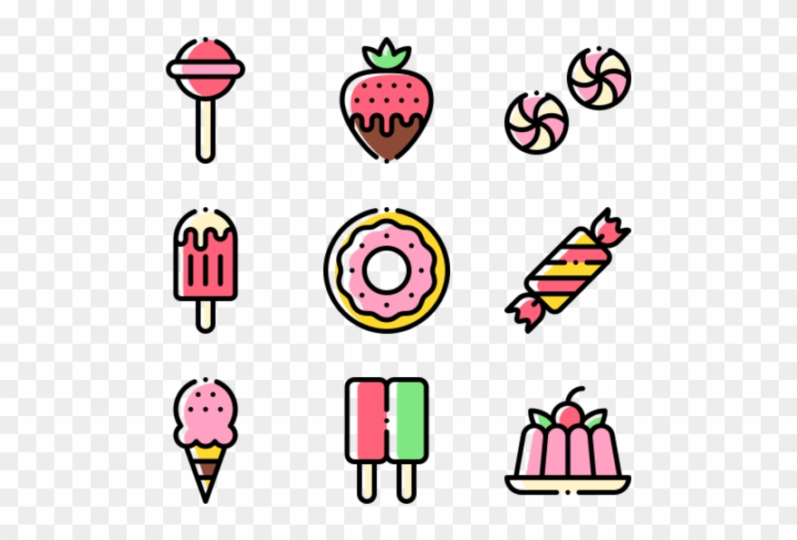 Desserts And Candies Clipart