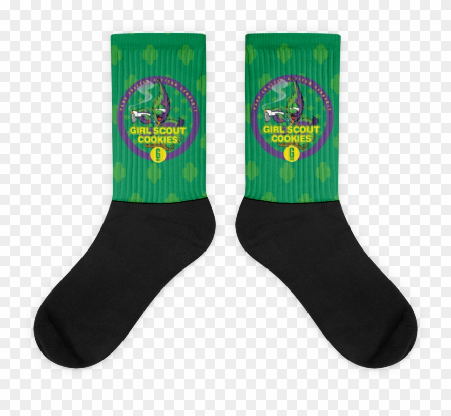 Girl Scout Cookies Gnug Socks - Brazil Socks Clipart