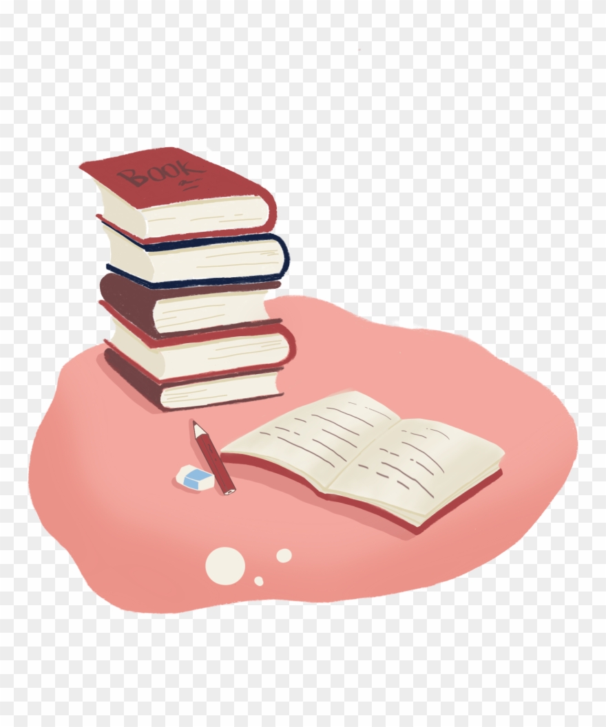Books Stationery School Supplies Learning Png And Psd - Portable Network Graphics Clipart