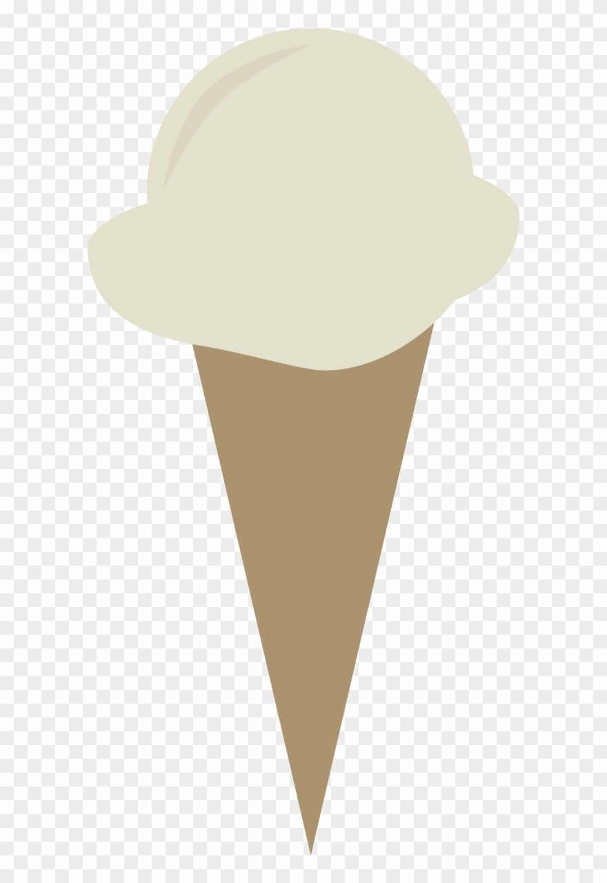 Vanilla, Cusstard-like, Cream Soda - Ice Cream Cone Clipart