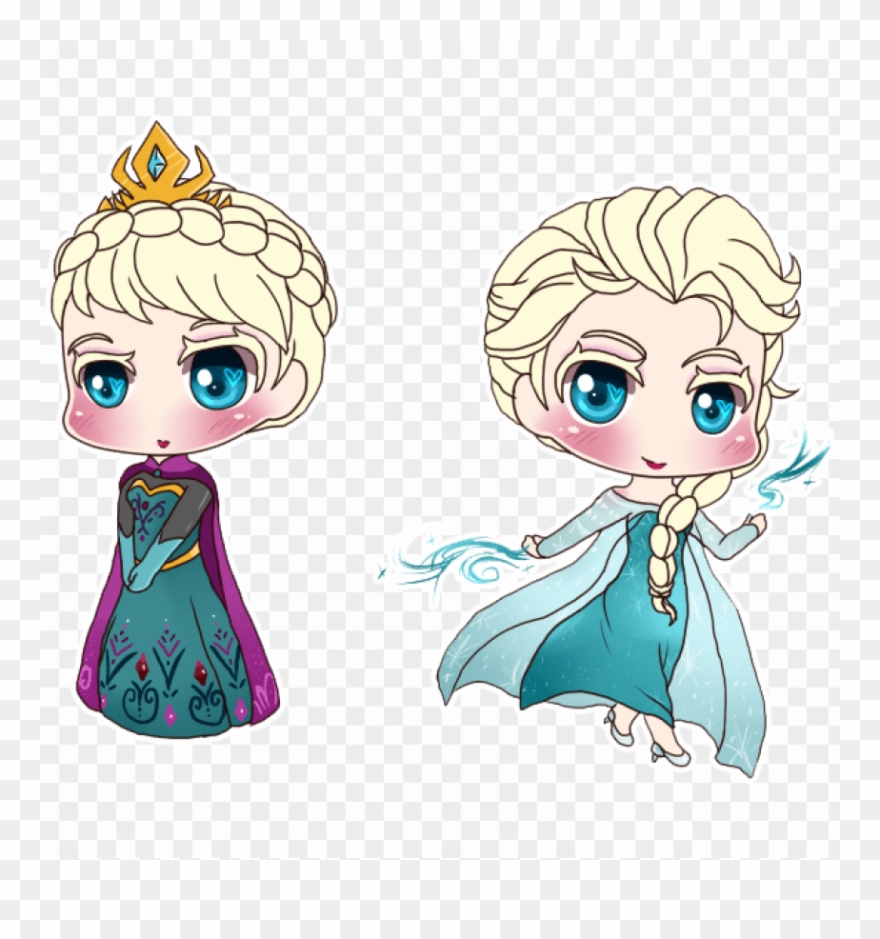 Free Png Frozen Png Image With Transparent Background - Elsa And Anna Drawing Easy Clipart