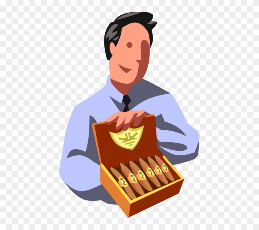 Generous Executive Offers Image - Illustration Clipart