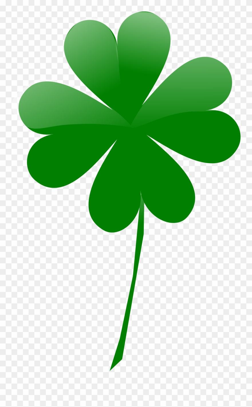 Four Leaf Clover Transparent Clipart